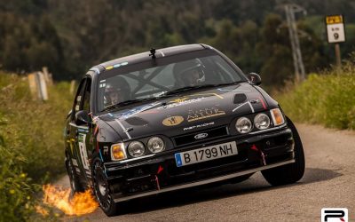 Sierra Cosworth Gruppe A Daniel Alonso (Past Racing) VHC Europameisterschaft 2018 , Historic Vltava Rallye