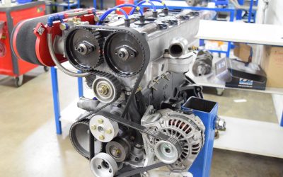 photo moteur ford BDG côté distribution