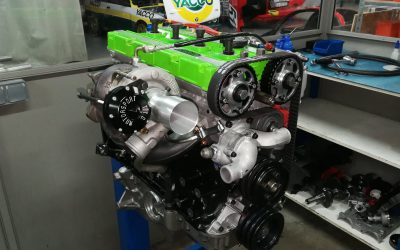 Motor Escort Cosworth listo para su entrega