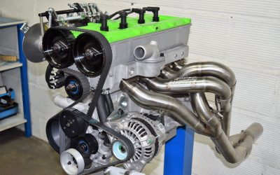 foto sistema di scarico Ford cosworth BDG